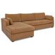 Burrow Ginger Performance Fabric 2 Piece Modular Sleeper Sectional