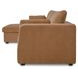 Burrow Ginger Performance Fabric 2 Piece Modular Sleeper Sectional