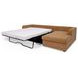 Burrow Ginger Performance Fabric 2 Piece Modular Sleeper Sectional with Pillows