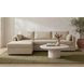Burrow Sand Performance Fabric Modular Sleeper Sectional with Pillows