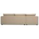Burrow Sand Performance Fabric Modular Sleeper Sectional with Pillows