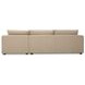 Burrow Sand Performance Fabric 2 Piece Modular Sleeper Sectional