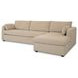 Burrow Sand Performance Fabric 2 Piece Modular Sleeper Sectional