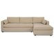Burrow Sand Performance Fabric 2 Piece Modular Sleeper Sectional