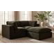 Cates Dark Green Square Ottoman