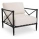 Willow Cream Performance Fabric Upholstered Outdoor Accent Chair