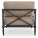 Willow Light Brown Performance Fabric Upholstered Outdoor Accent Chair