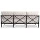 Willow Cream Performance Fabric Outdoor 80" Sofa