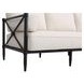 Willow Cream Performance Fabric Outdoor 80" Sofa