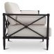 Willow Cream Performance Fabric Outdoor 80" Sofa