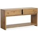 Ripley Rustic Caramel and Dark Bronze Rectangular Sofa Table