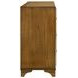 Talcott Warm Honey Brown Upholstered Storage Platform Bedroom Set with LED