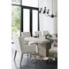 Linea Beige And Cerused Greige Upholstered Side Chair Set of 2
