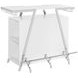 Zena White Bar Cabinet with LED Lights