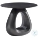Ursa Black Nickel Side Table
