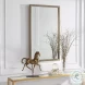 W00556 Gold With Dark Brown Mirror