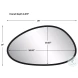 W00557 Matte Black Mirror