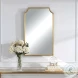 W00558 Gold Leaf Mirror