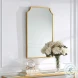 W00558 Gold Leaf Mirror