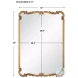 W00579 Antique Gold Mirror
