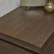 Athens Chocolate Brown Rectangular End Table