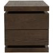Athens Chocolate Brown Rectangular Occasional Table Set with Casters
