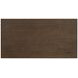 Athens Chocolate Brown Rectangular End Table