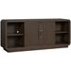 Athens Chocolate Brown 76" TV Stand with USB Charging