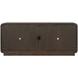 Athens Chocolate Brown 76" TV Stand with USB Charging
