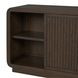 Athens Chocolate Brown 76" TV Stand with USB Charging