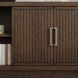 Athens Chocolate Brown 76" TV Stand with USB Charging
