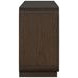 Athens Chocolate Brown 76" TV Stand with USB Charging