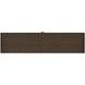Athens Chocolate Brown 76" TV Stand with USB Charging