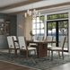 Athens Gray Performance Fabric Upholstered Dining Chair Set of 2
