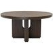 Athens Chocolate Brown 60" Round Dining Table