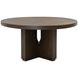 Athens Chocolate Brown 60" Round Dining Table