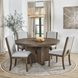 Athens Chocolate Brown 60" Round Dining Table