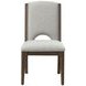 Athens Gray Performance Fabric Upholstered Dining Chair Set of 2