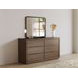 Athens Chocolate Brown 6 Drawer Dresser