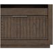 Athens Chocolate Brown 1 Drawer Open Nightstand with USB Charging