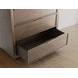 Athens Chocolate Brown 5 Drawer Chest