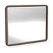 Athens Chocolate Brown Rectangular Wall Mirror