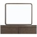Athens Chocolate Brown Rectangular Wall Mirror