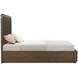 Athens Chocolate Brown King Panel Bed