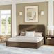 Athens Chocolate Brown King Storage Panel Bed