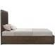 Athens Chocolate Brown King Storage Panel Bed