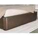 Athens Chocolate Brown Queen Panel Bed
