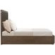 Athens Chocolate Brown Queen Panel Bed