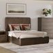 Athens Chocolate Brown Queen Storage Panel Bed