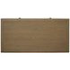 Reed Driftwood Oak Rectangular Coffee Table with Casters